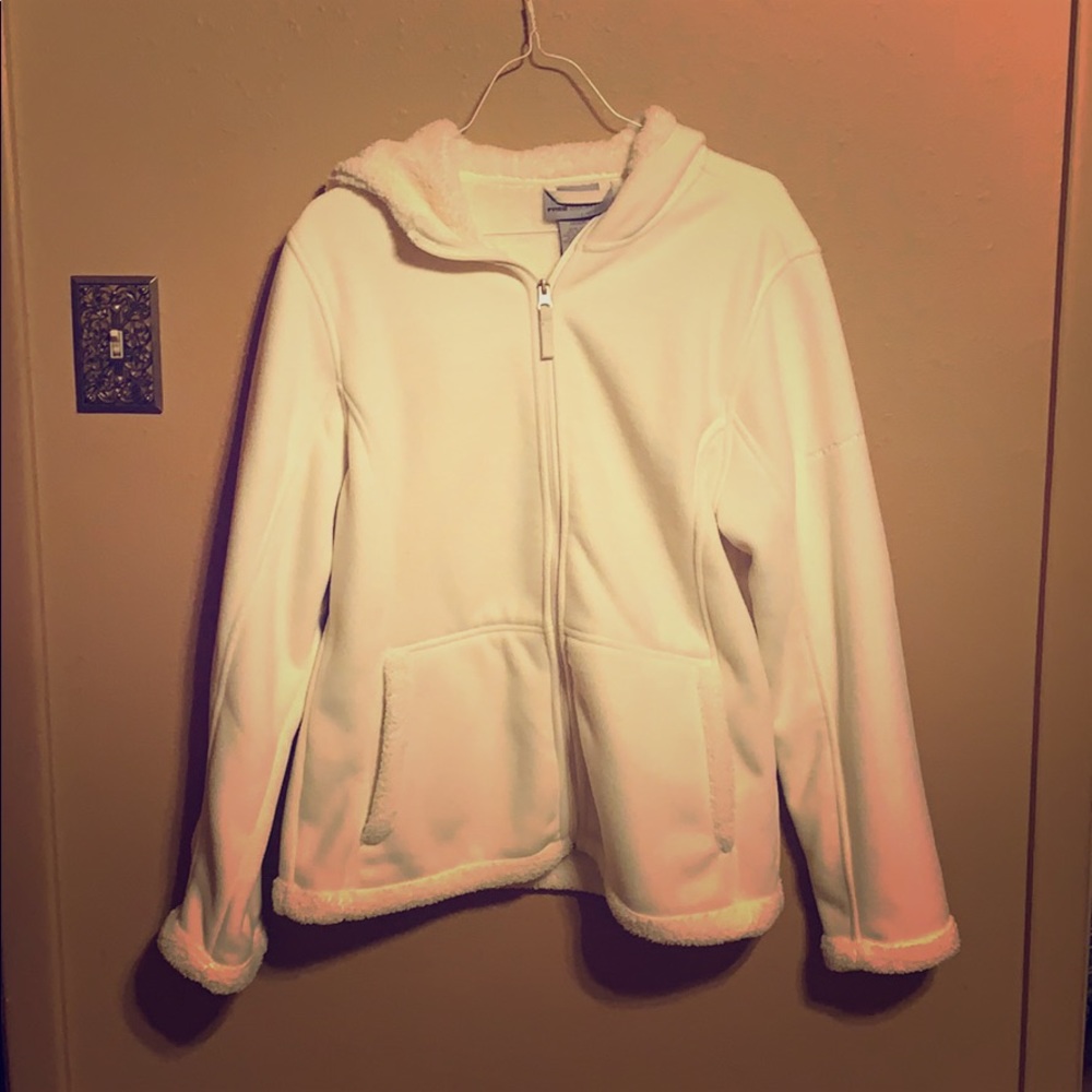 Fleece Hoodie Zip up Jacket